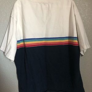 Brandy Melville Aleena Rainbow Top